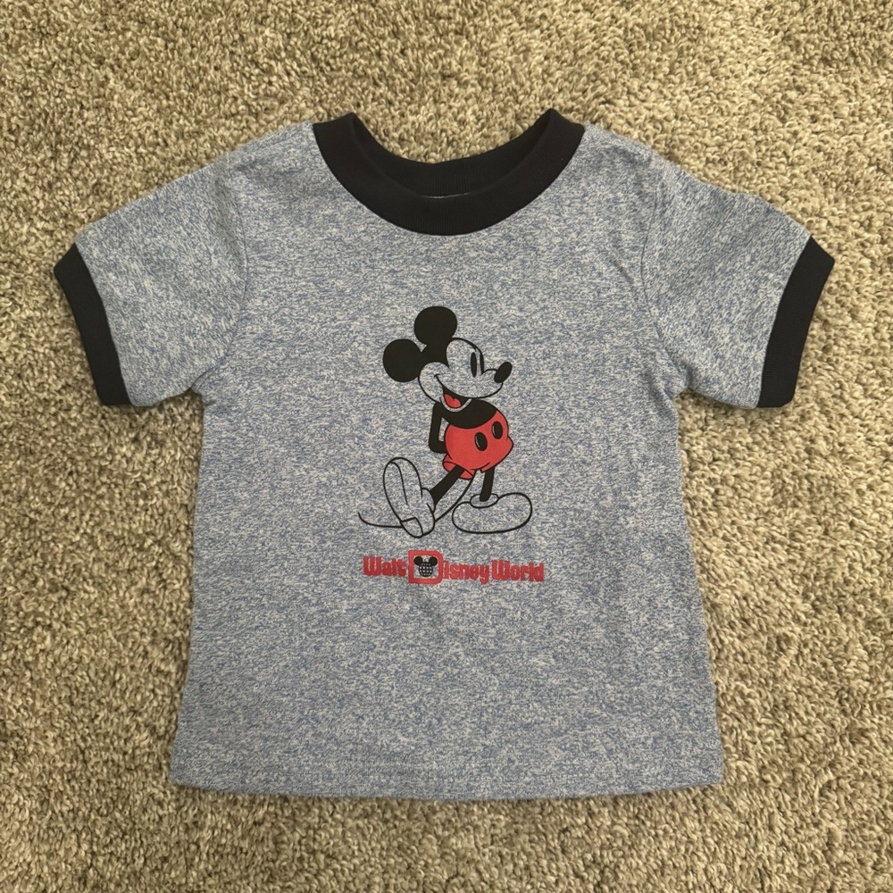 Disney Kids Blue Mickey Mouse Tee